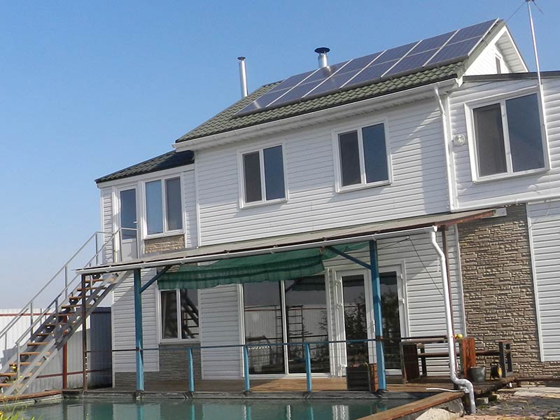 Сонячні панелі для приватного будинку 3 кВт